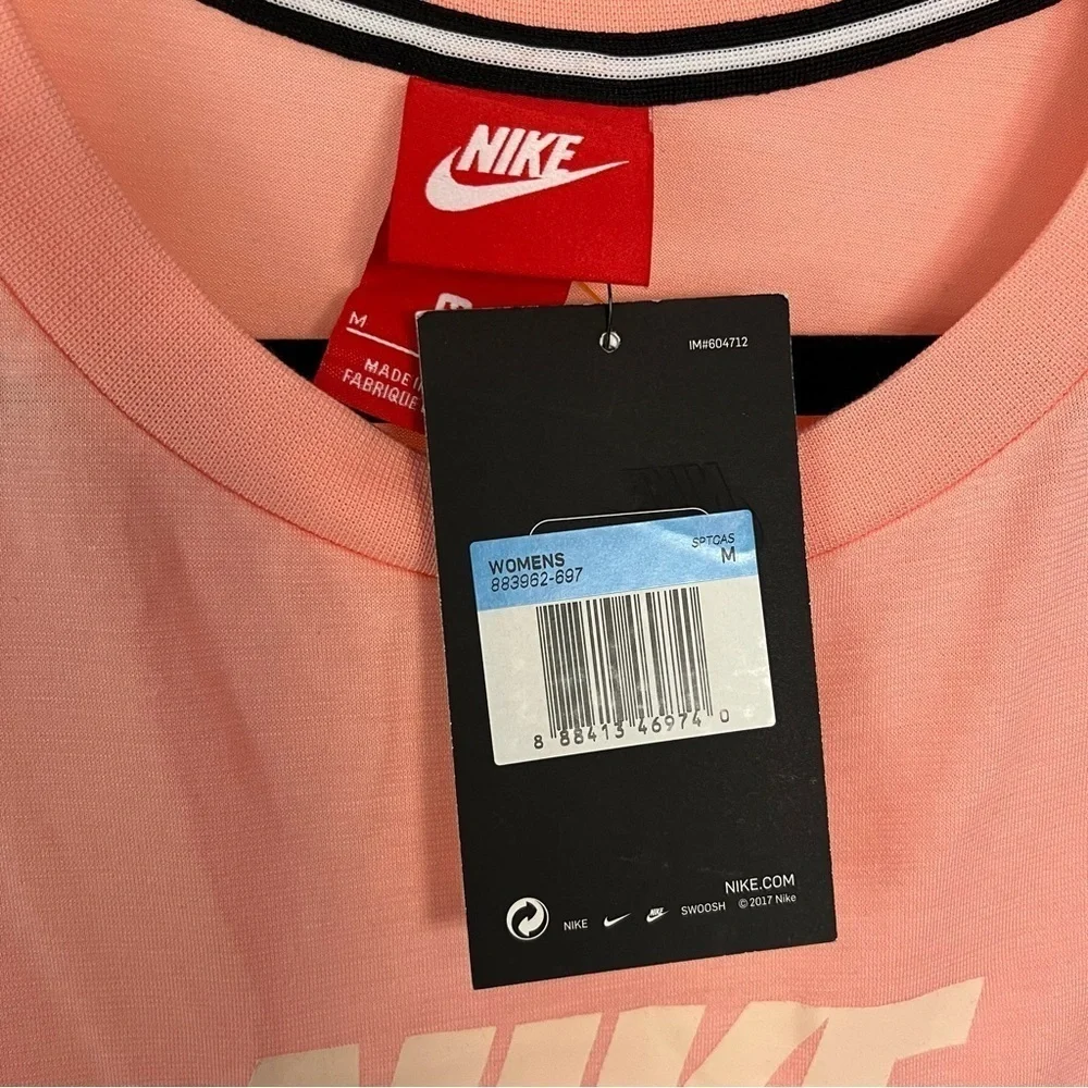 NWT Coral Nike Nike Futura Muscle Long Tank Size M